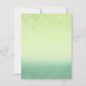 Muttertag Karte (Rückseite)