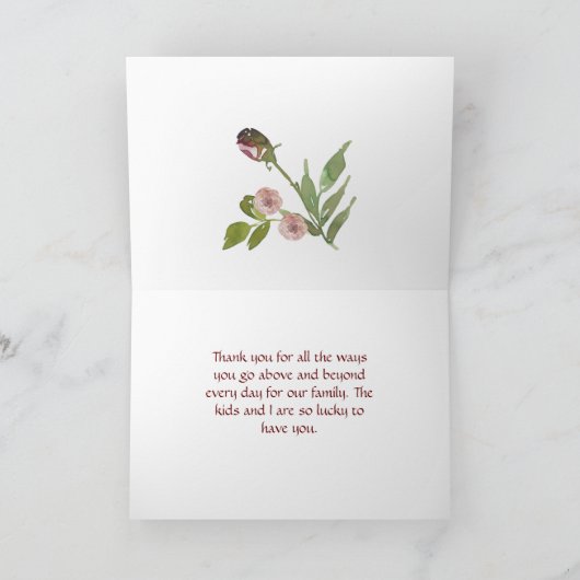 Muttertag Karte (Innenseite)