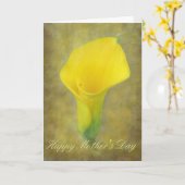 Muttertag Karte (Gelbe Blume)