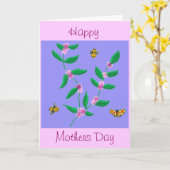 Muttertag Karte (Gelbe Blume)