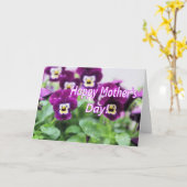 Muttertag Karte (Gelbe Blume)