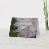 Muttertag Karte (Rückseite)