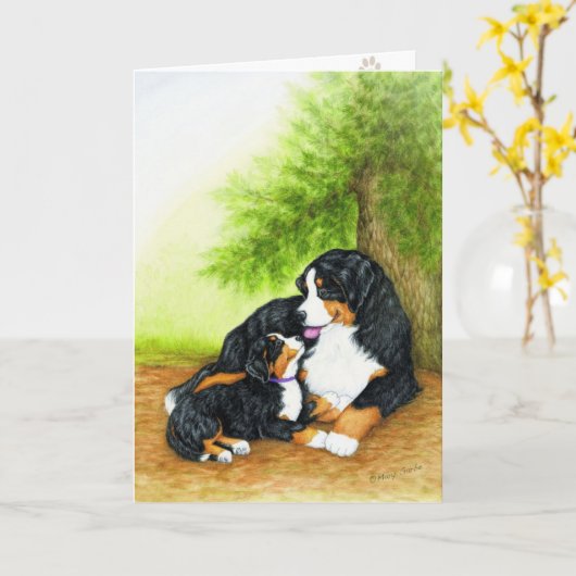 Muttertag Karte (Gelbe Blume)