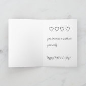 Muttertag Karte (Innenseite)