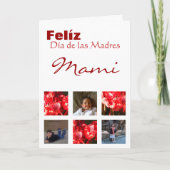 Muttertag Karte (Vorderseite)