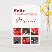 Muttertag Karte (Gelbe Blume)