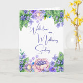 Muttertag Karte (Gelbe Blume)