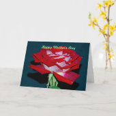 Muttertag Karte (Gelbe Blume)