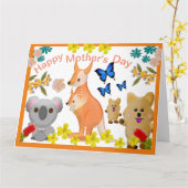 Muttertag, Karte (Gelbe Blume)