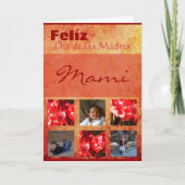 Muttertag Karte (Vorderseite)