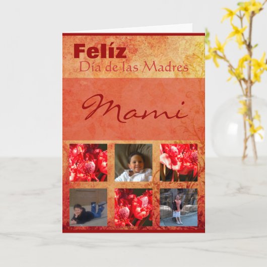 Muttertag Karte (Gelbe Blume)