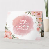 Muttertag Karte (Vorderseite)