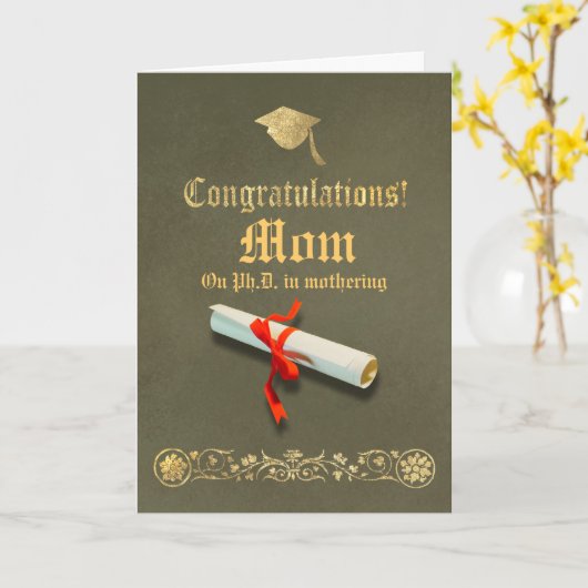 Muttertag Karte (Gelbe Blume)