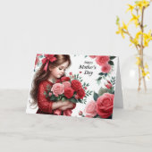 Muttertag Karte (Gelbe Blume)