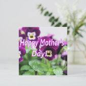 Muttertag Karte (Stehend Vorderseite)