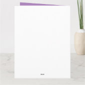 Muttertag Karte (Rückseite)