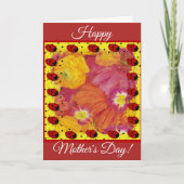 Muttertag Karte (Vorderseite)