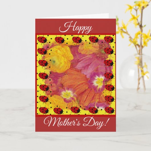 Muttertag Karte (Gelbe Blume)