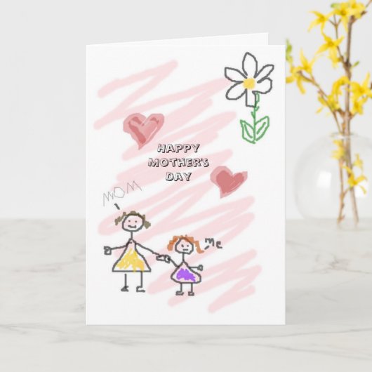 Muttertag Karte (Gelbe Blume)