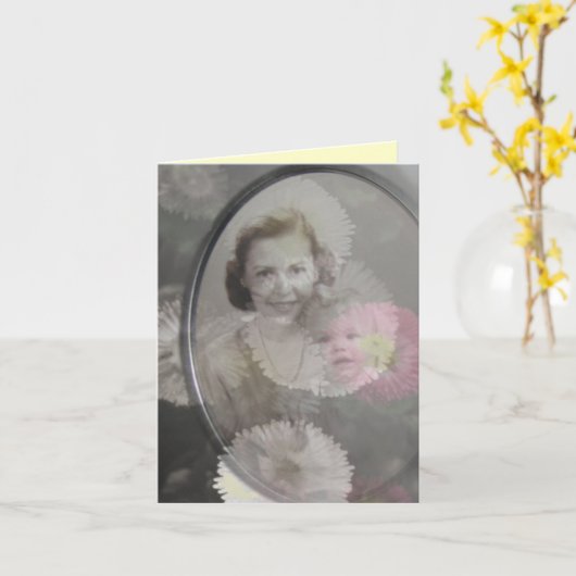 Muttertag Karte (Gelbe Blume)