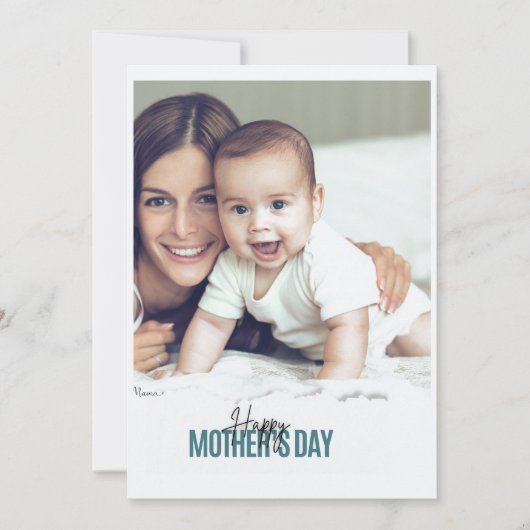 Muttertag Karte (Vorderseite)