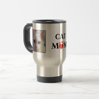 Muttertag Katze Mama Personalisierte Fotos Reisebecher