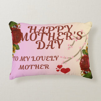 Muttertag-Kissen mit Akzent für Mama Geschenk Dekokissen