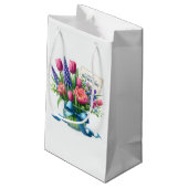 Muttertag  kleine geschenktüte (Rückseite Schrägansicht)
