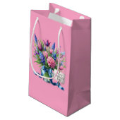 Muttertag  kleine geschenktüte (Rückseite Schrägansicht)