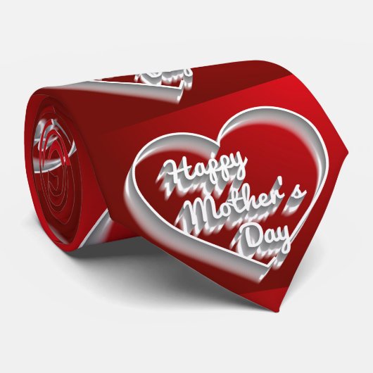 Muttertag Krawatte (Gerollt)