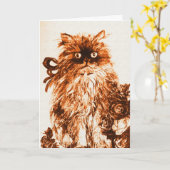 MUTTERTAG KÜCHE MIT ROSE KARTE (Gelbe Blume)