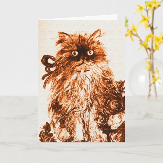 MUTTERTAG KÜCHE MIT ROSE KARTE (Gelbe Blume)