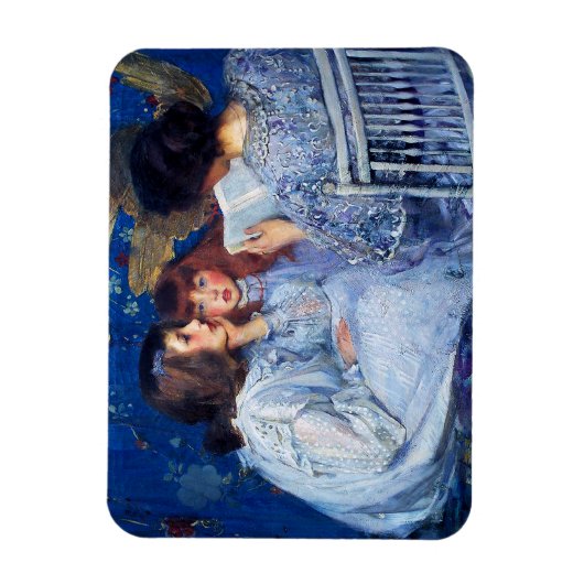 Muttertag Kunstgeschenk Magnet (Vertikal)