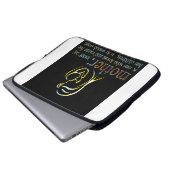 Muttertag laptopschutzhülle (Vorne Knopf)