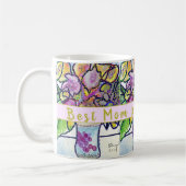 Muttertag, Leben in Liebe personalisieren Kaffeezu Kaffeetasse (Links)