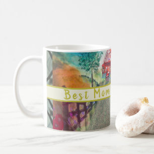 Muttertag, Leben in Liebe personalisieren Kaffeezu Kaffeetasse