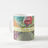 Muttertag, Leben in Liebe personalisieren Kaffeezu Kaffeetasse (Vorderseite Links)