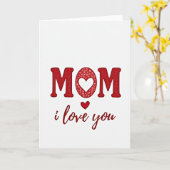 Muttertag Lieb Dich Mama Karte (Gelbe Blume)