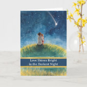 Muttertag Liebe Leuchtet Hell Mutti Universum Them Karte (Gelbe Blume)