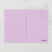Muttertag Lilac Postkarte (Rückseite)