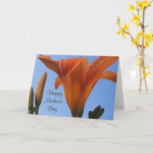 Muttertag Lilies Karte (Gelbe Blume)
