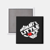 Muttertag Lustig Süß Grafik Mami Valentinstag Da Magnet (Vorderseite/Rückseite)