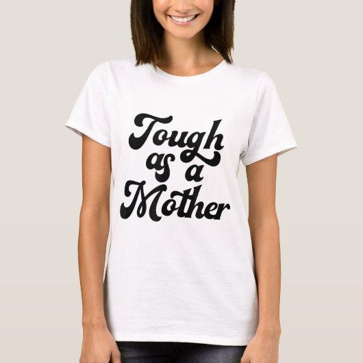 Muttertag, Mama, Junge Mutter, Ehefrau T-Shirt (Vorderseite)