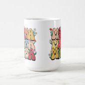 Muttertag Mama Retro Text Kaffeetasse (Mittel)