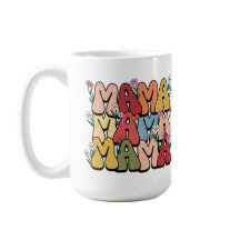 Muttertag Mama Retro Text