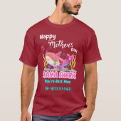 Muttertag Mama Shark T-Shirt (Vorderseite)