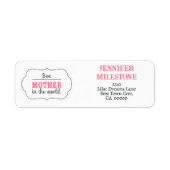 Muttertag Mami Aquarell zeichnend Tochter. (Vorne)