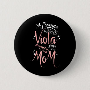 Muttertag Mein Lieblings-Viola-Player ruft mich Ma Button