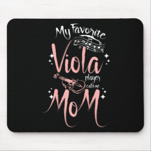 Muttertag Mein Lieblings-Viola-Player ruft mich Ma Mousepad