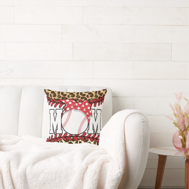 Muttertag Messy Hair Baseball Kissen (Liege)